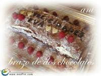   Brazo de dos chocolates