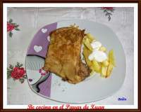   Chuletas de cordero con crema agria