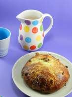   Coca de Pasas y Nueces Valenciana (sin lactosa)
