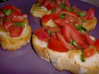   Bruschettas alla Julie & Julia