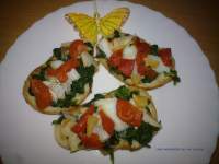   Bruschettas de bacalao