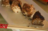   Emperador con Gorgonzola y alcaparras