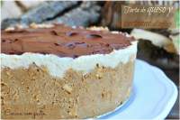   Tarta de queso y castañas al toffe