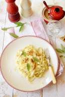 Papardelle con limón, nueces y salvia {pasta al huevo casera} / Chez Silvia
