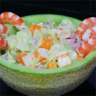   QUÈ HAGO DE COMER HOY 1)ENSALADILLA DE MARISCOS,2)PATATAS ASADAS,3)BACALADILLA A LA ROMANA