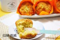   Muffins integrales de coco y piña (  extraordinariamente jugosos!!)