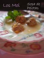   Sopa de Pelotas thermomix y tradicional
