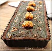 
Tarta de chocolate y nueces para Film &Food
         