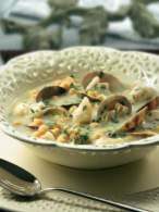   GARBANZOS CON RAPE Y ALMEJAS