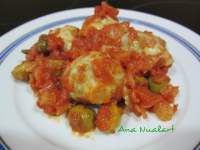   CAPONATA DE ALCACHOFAS A LA SICILIANA 