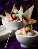   Rillettes de trucha ahumada a la kerouiya