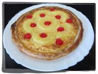   TARTA DE COCO Y PIÑA CON BASE DE HOJALDRE