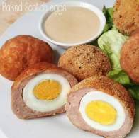 
Cocinando en Marte: Baked Scotch eggs {huevos escoceses al horno} 🇬🇧
