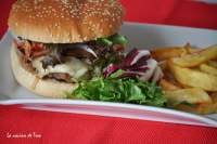   Hamburguesa al estilo Cajún