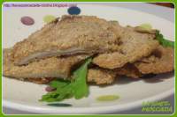   Cotolette di funghi pleurotus - Milanesas de pleurotus