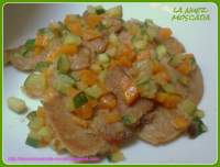   SCALOPPINE DI SOIA ALLA BIRRA - ESCALOPINES DE SOJA CON CERVEZA