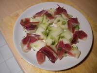   Jamón con melón, todo un clásico pero con un toque diferente!!