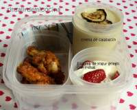   MENÙ: CREMA DE CALABACÌN, ALITAS DE POLLO A LA MIEL Y ESPUMA DE YOGUR GRIEGO CON FRESAS