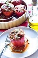 Morrones rellenos al horno faciles  