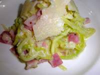   CALABACINES A LA CARBONARA