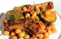   GARBANZOS CON COSTILLAS (a la 