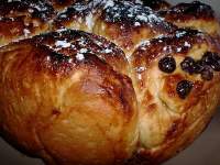   Brioche de Chocolate y Naranja.