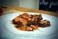 Conejo con Jamón al Vino Oporto ✅ Irresistiblemente bueno