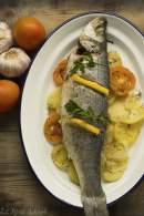 
Lubina al horno con patatas de Ferrán Adrià  