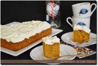   Barras de calabaza de Hummingbird Bakery preparadas con Alzola Basque Water