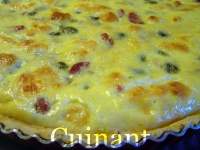   Quiche de Habitas y Longaniza de Pascua