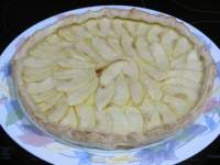   TARTA DE MANZANA CON CREMA