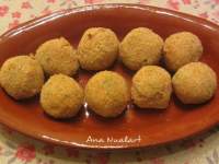   BOLITAS DE ALCACHOFA CON CORAZÒN CREMOSO 