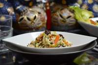 ARROZ SALVAJE CON VERDURAS