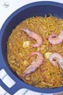   Fideuí sin gluten con sepia y gambas