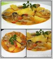   PATATAS CON ALMEJAS A MI MANERA