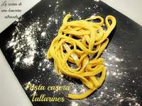 Pasta fresca casera, tallarines, después de medio año por fin estreno la máquina para pasta ... ~ COCINA DE UNA BANCARIA ESTRESADA