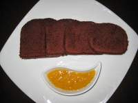 Un ángel en mi cocina: Bizcocho de natillas de chocolate