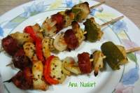 La cocinera de Bétulo: BROCHETAS DE POLLO CON MIEL Y MOSTAZA 